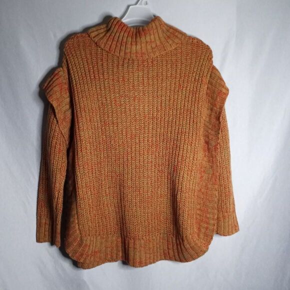 New Directions Women's Knit Scoop Neck Multi Color Long Sleeve Western Sweater L - Picture 2 of 12